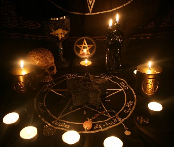 black magic-spell caster